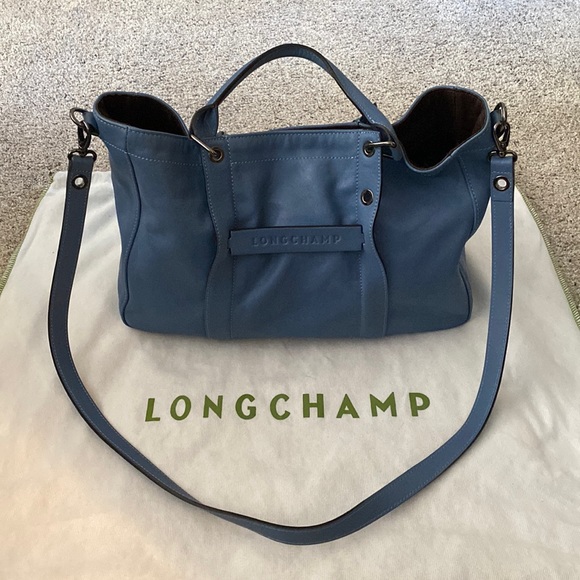 Longchamp Bags Longchamp Leather Shoulder Bag Poshmark
